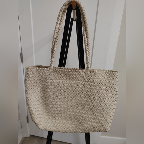 MadewellTransport E/W Woven Tote Color:Alabaster - Picture 6 of 9